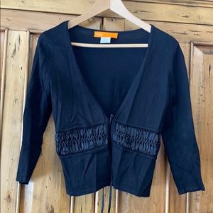 Cynthia Steffe sweater soft front tie RN# 66953